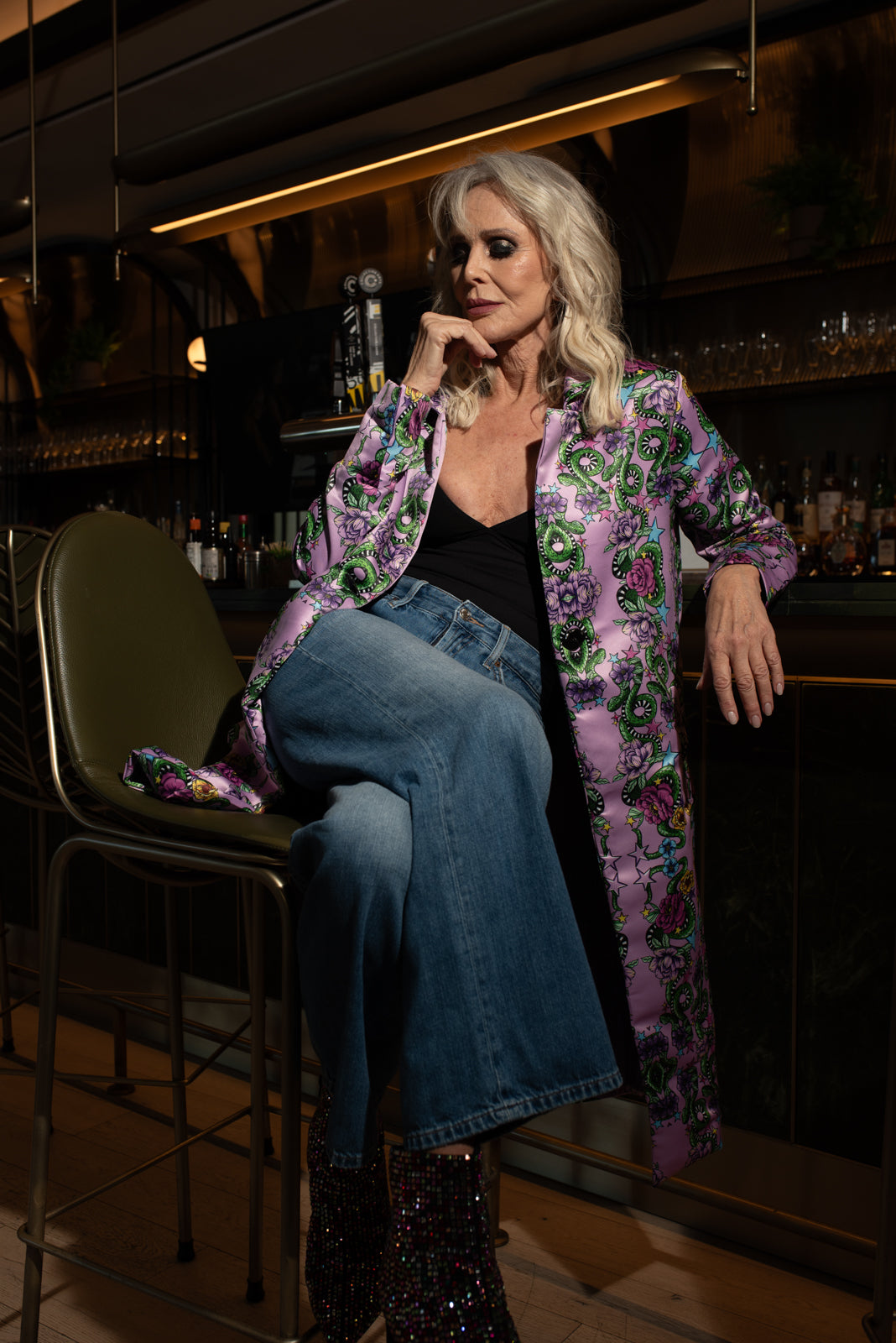 On Air Blazer Snake Purple