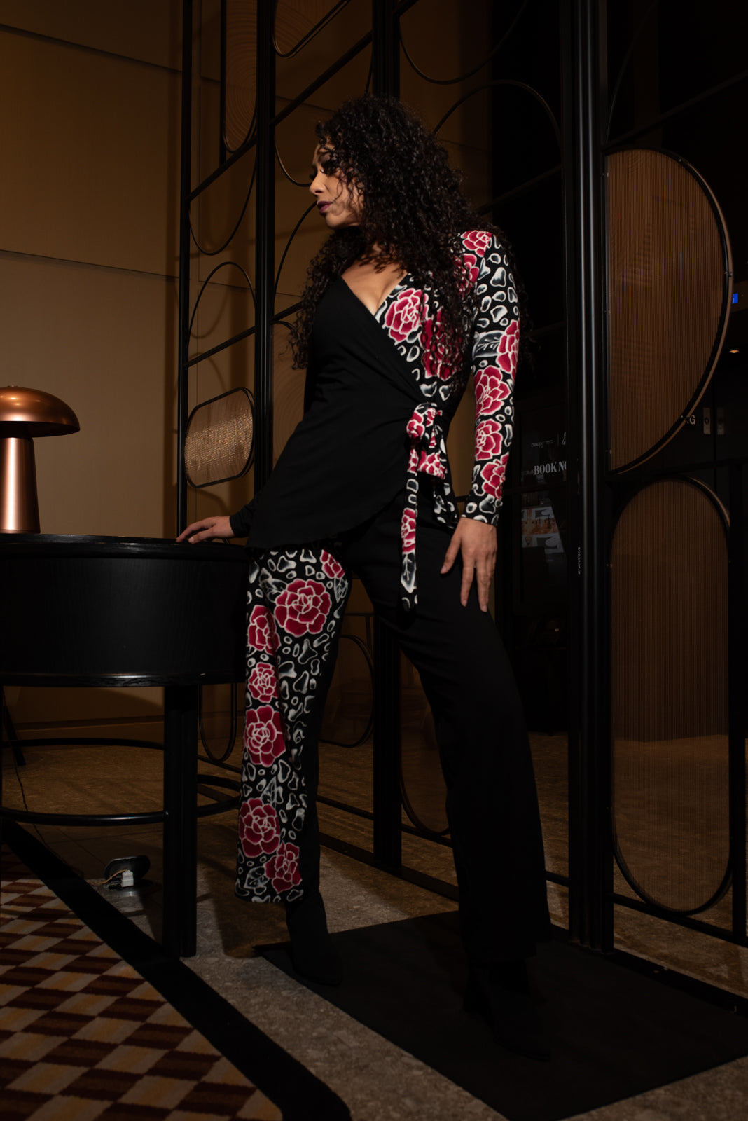 Lace Jumpsuit Velvet Rose