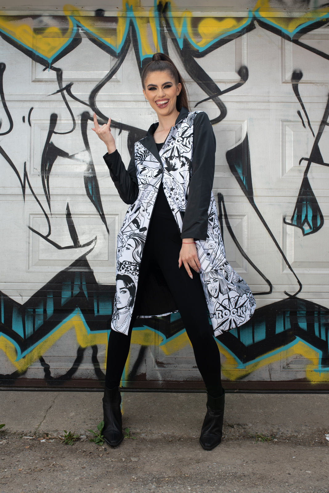 On Air Blazer Rebel Heart BW