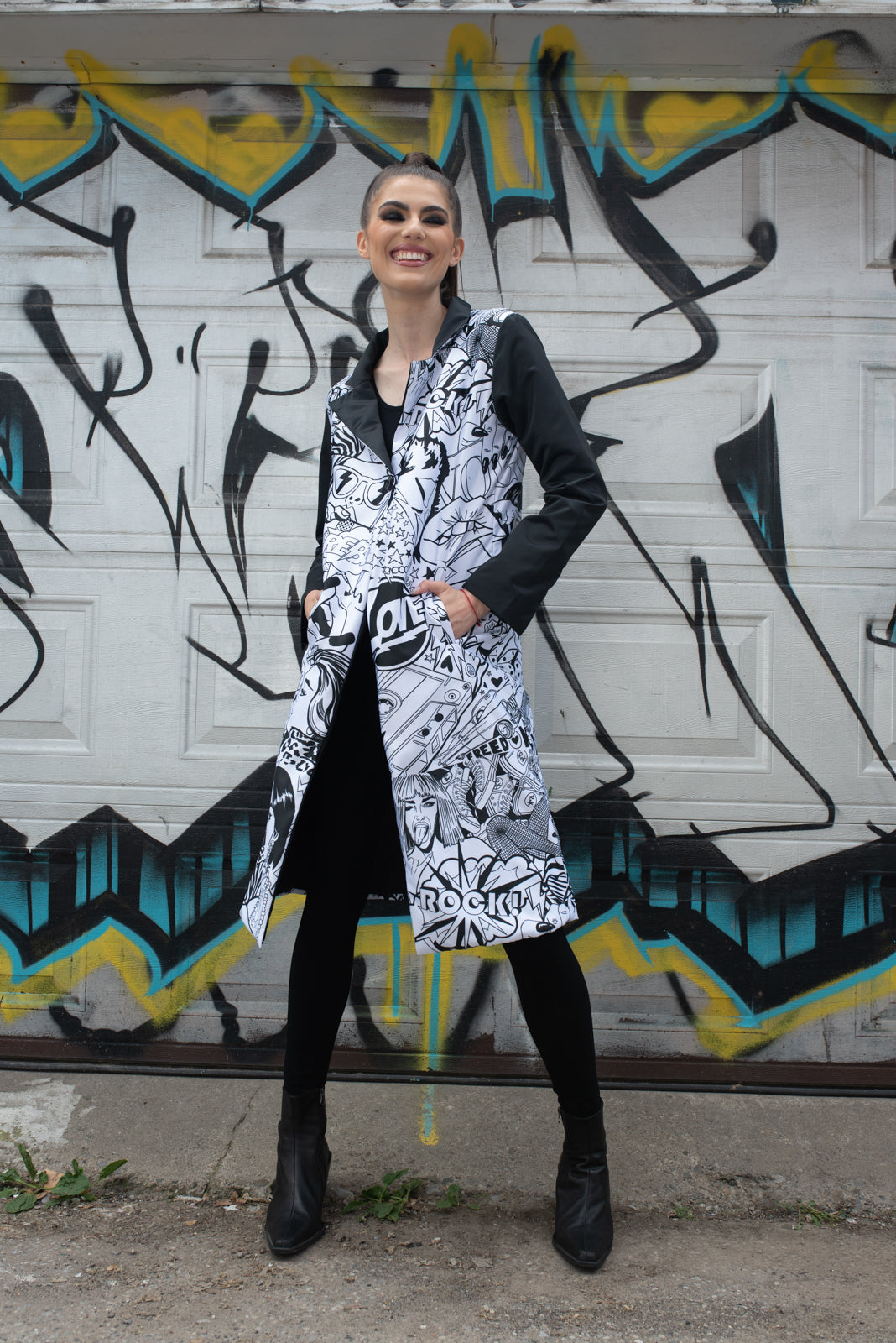 On Air Blazer Rebel Heart BW