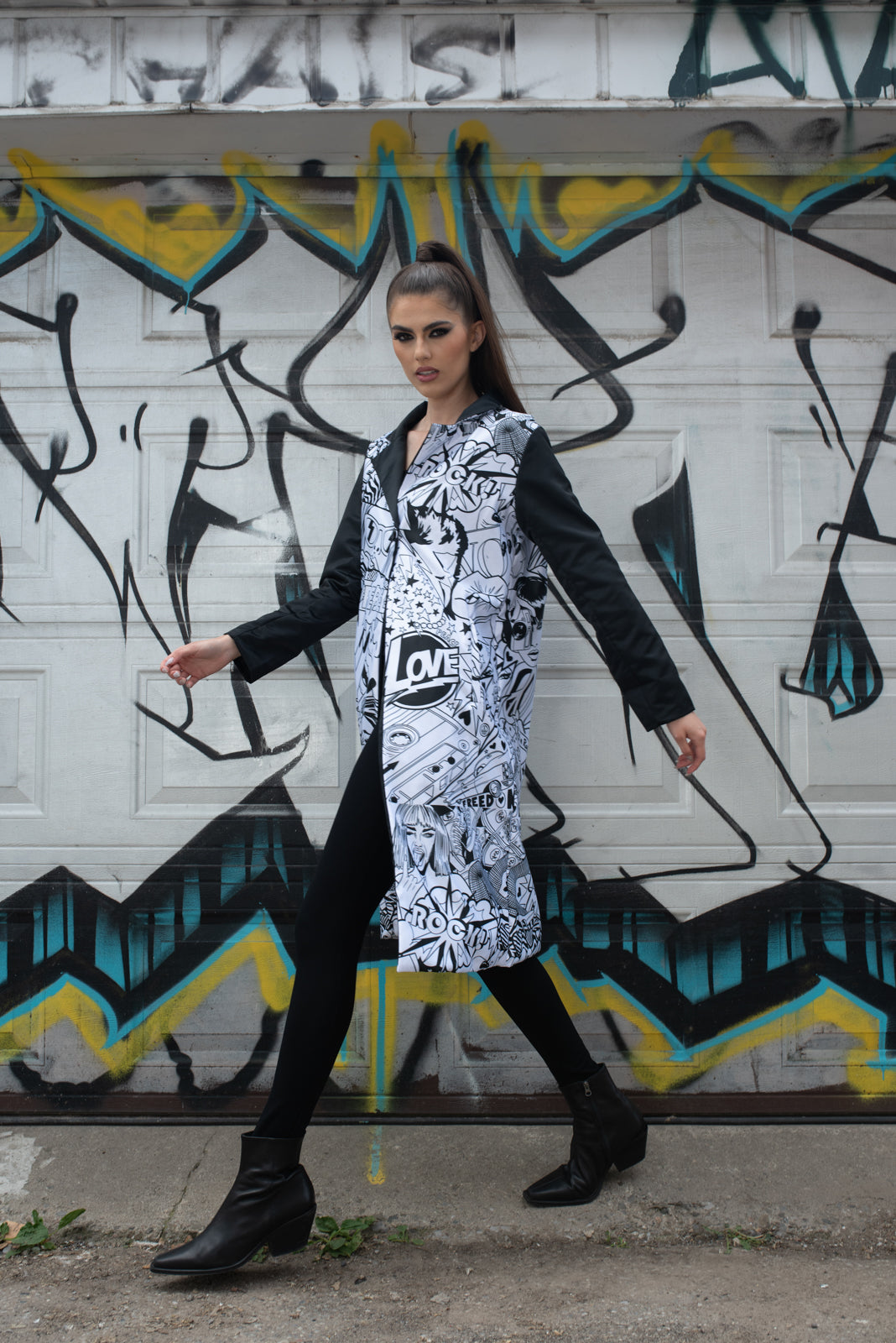 On Air Blazer Rebel Heart BW