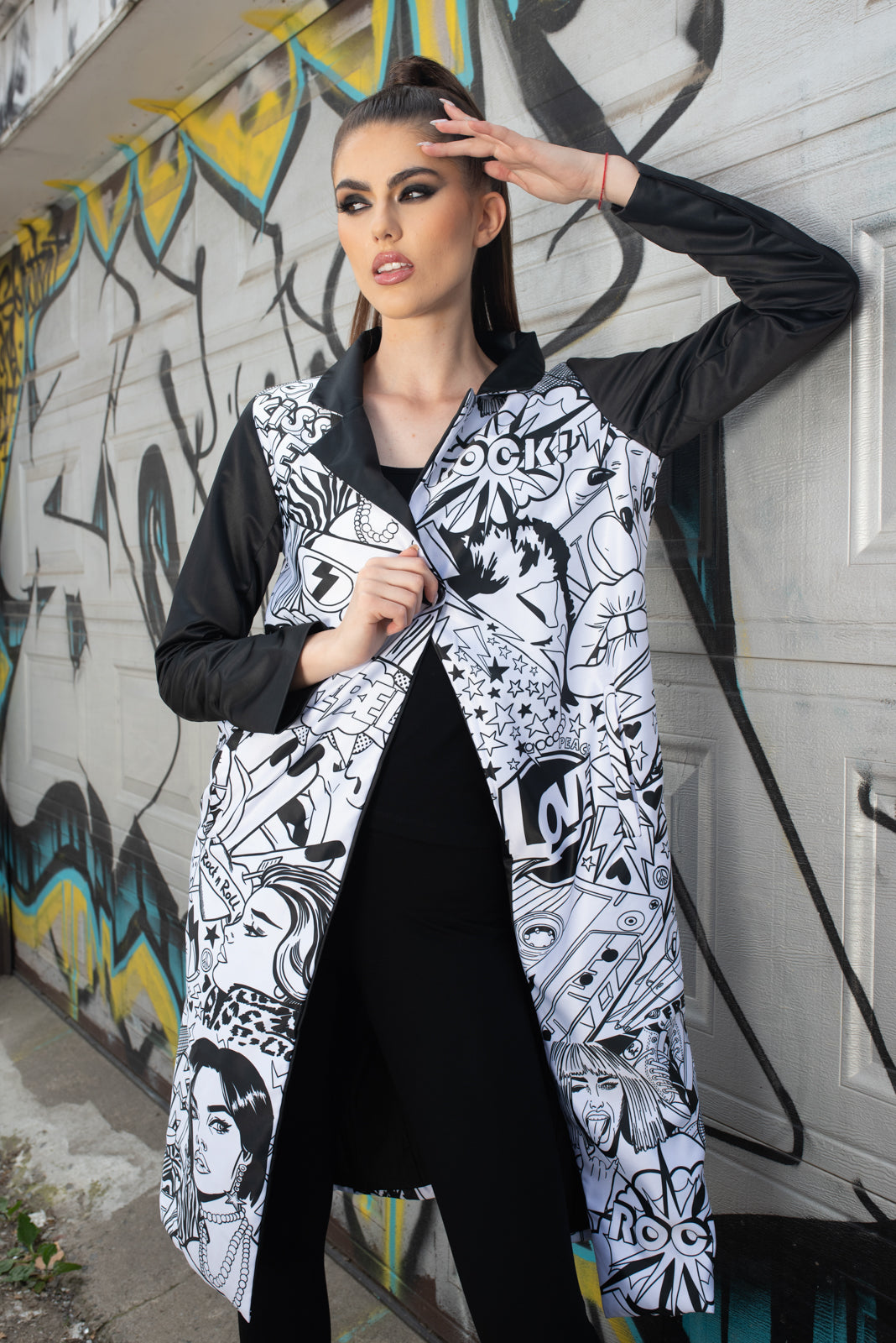 On Air Blazer Rebel Heart BW