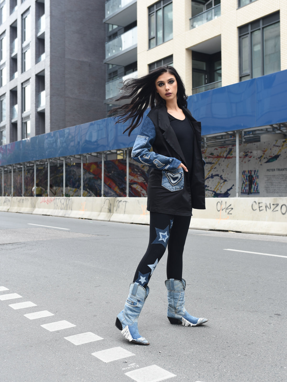 Tights Star Denim