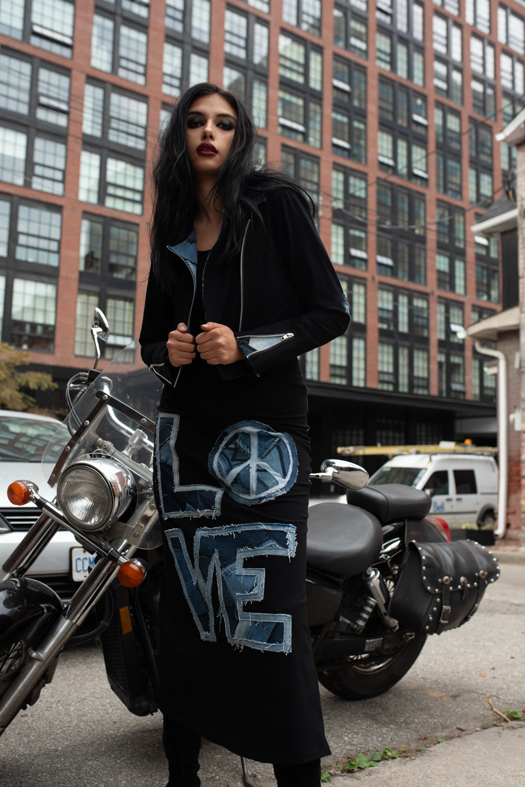 Mini Biker Jacket Love Remix