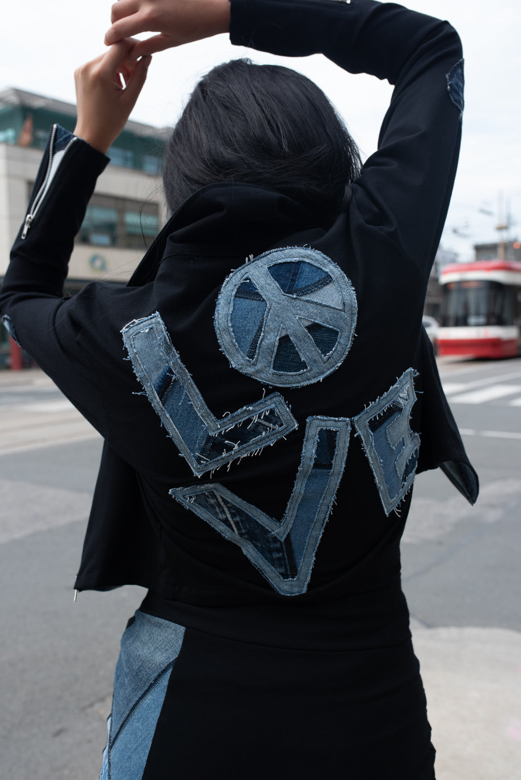 Mini Biker Jacket Love Remix