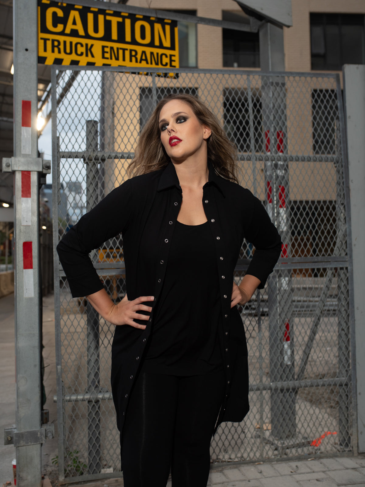 Cafe Dress Black