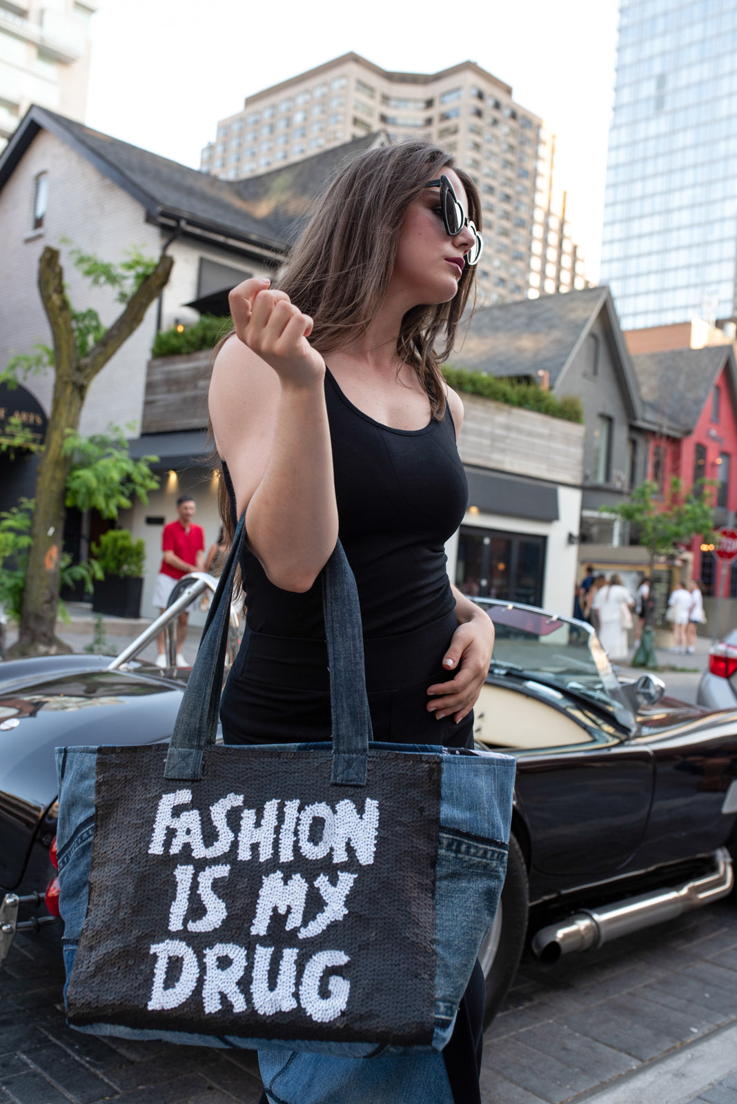 Designer Denim Bag Fashion Is My Drug