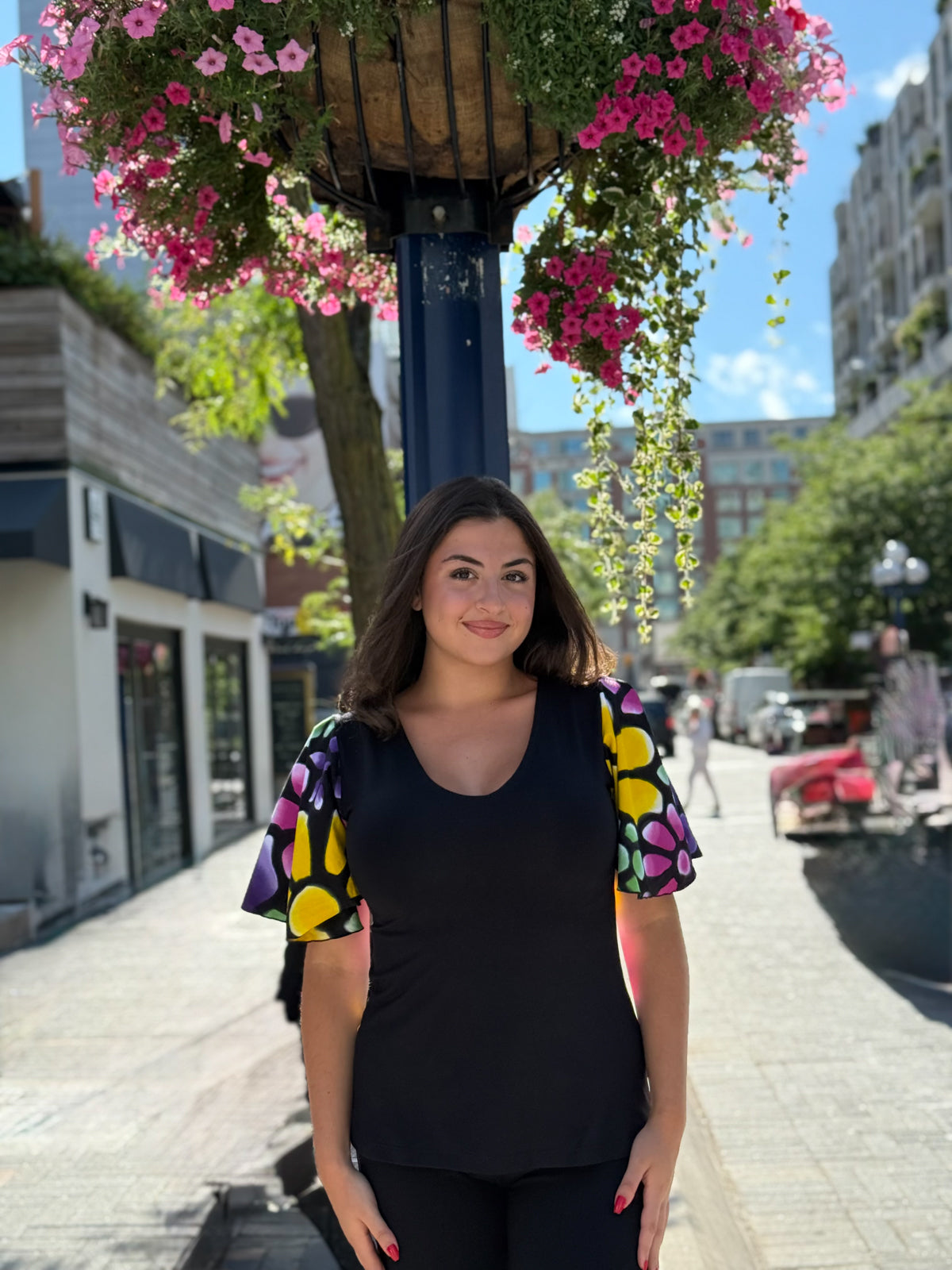 Petal Top Flowers Multi