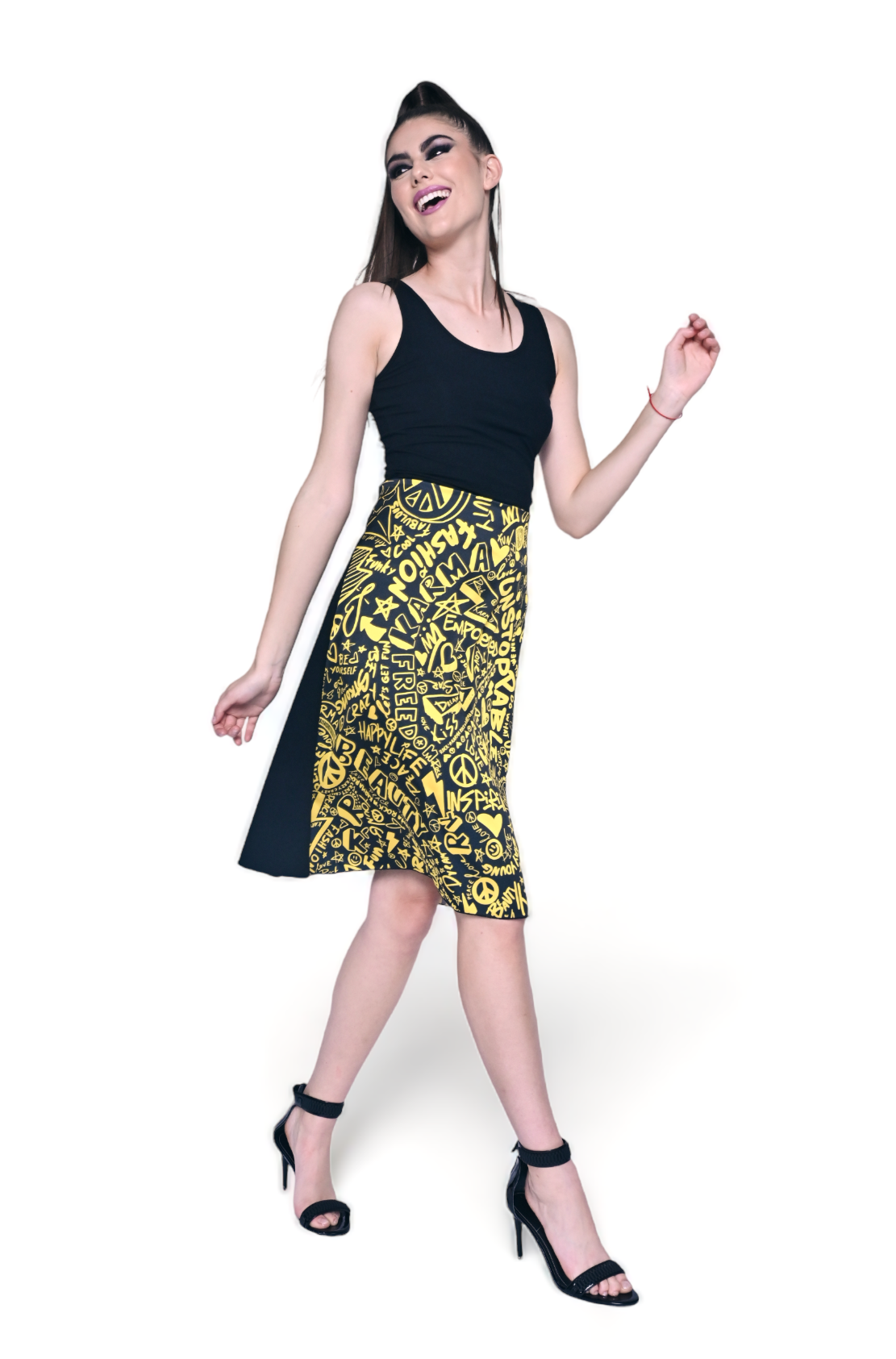 Freedom Skirt Inspiring Karma Yellow