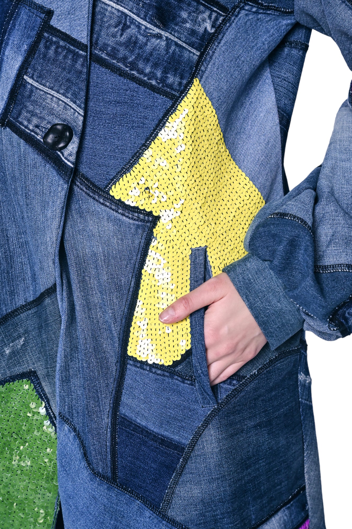 The Edit Jacket Remix Beaded