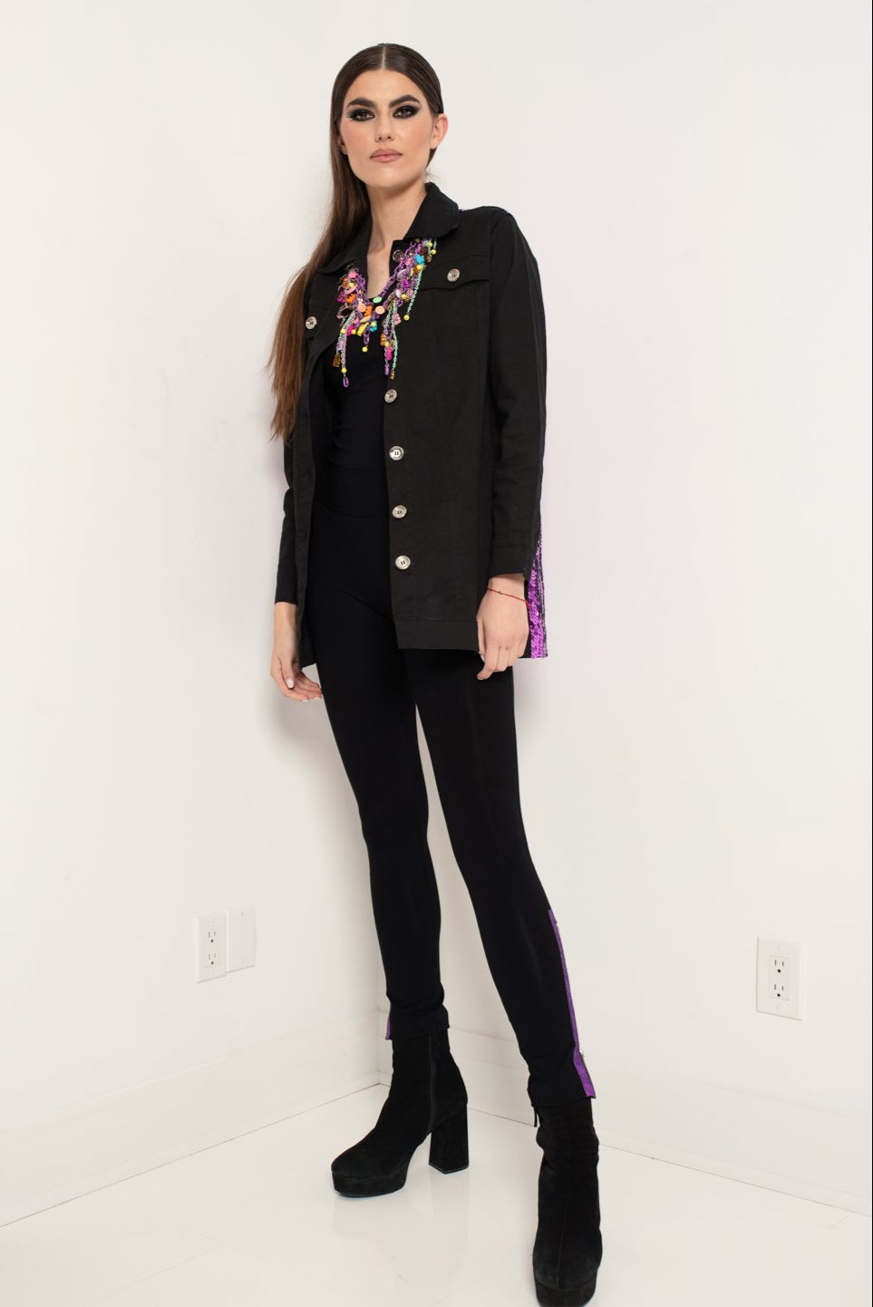Couture Jacket I Wear Purple