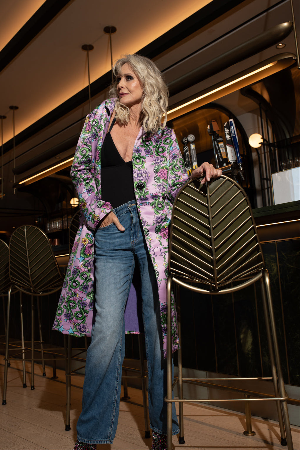 On Air Blazer Snake Purple