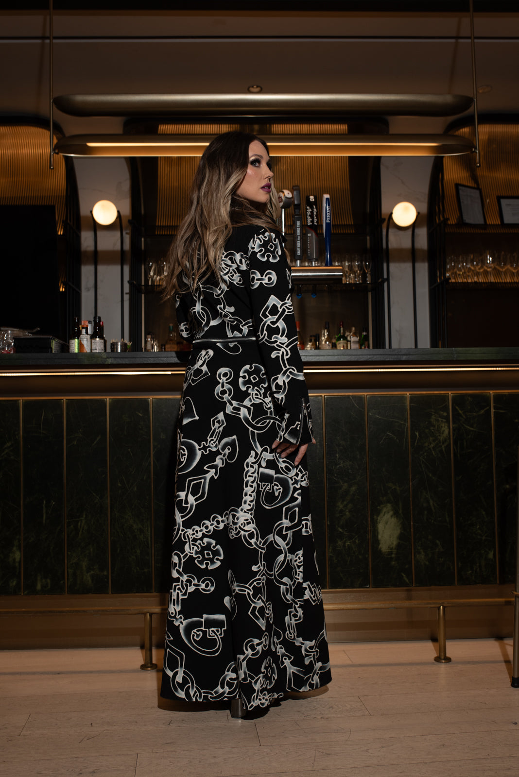 Long Biker Coat Chanel