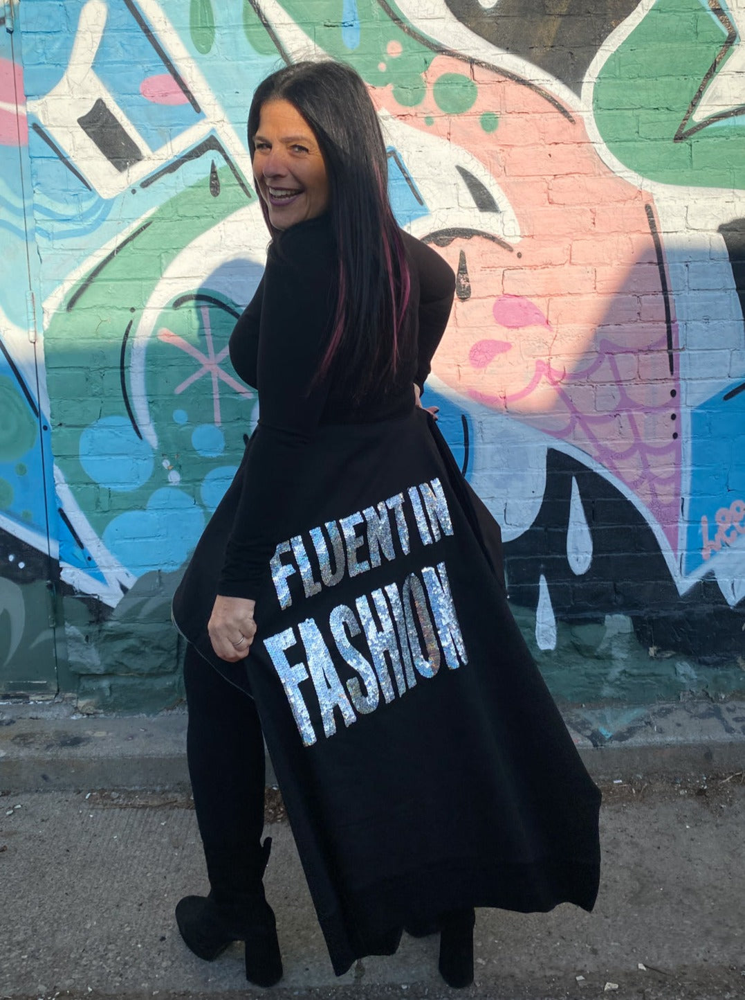 Ink Cape Fluent in Fashion Silver