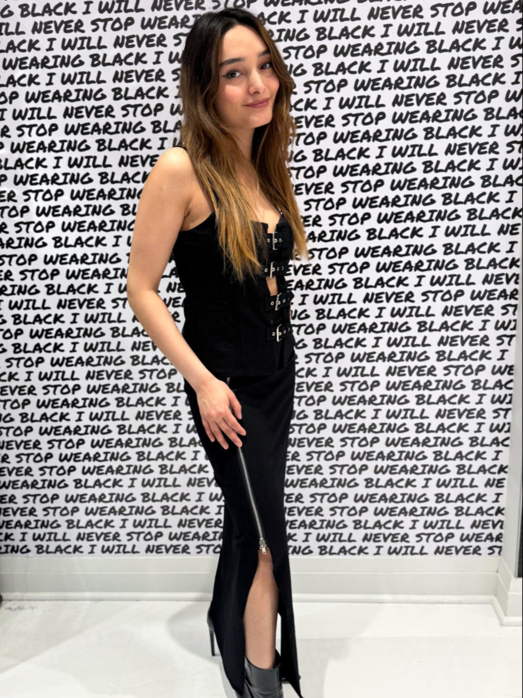 High Skirt Black