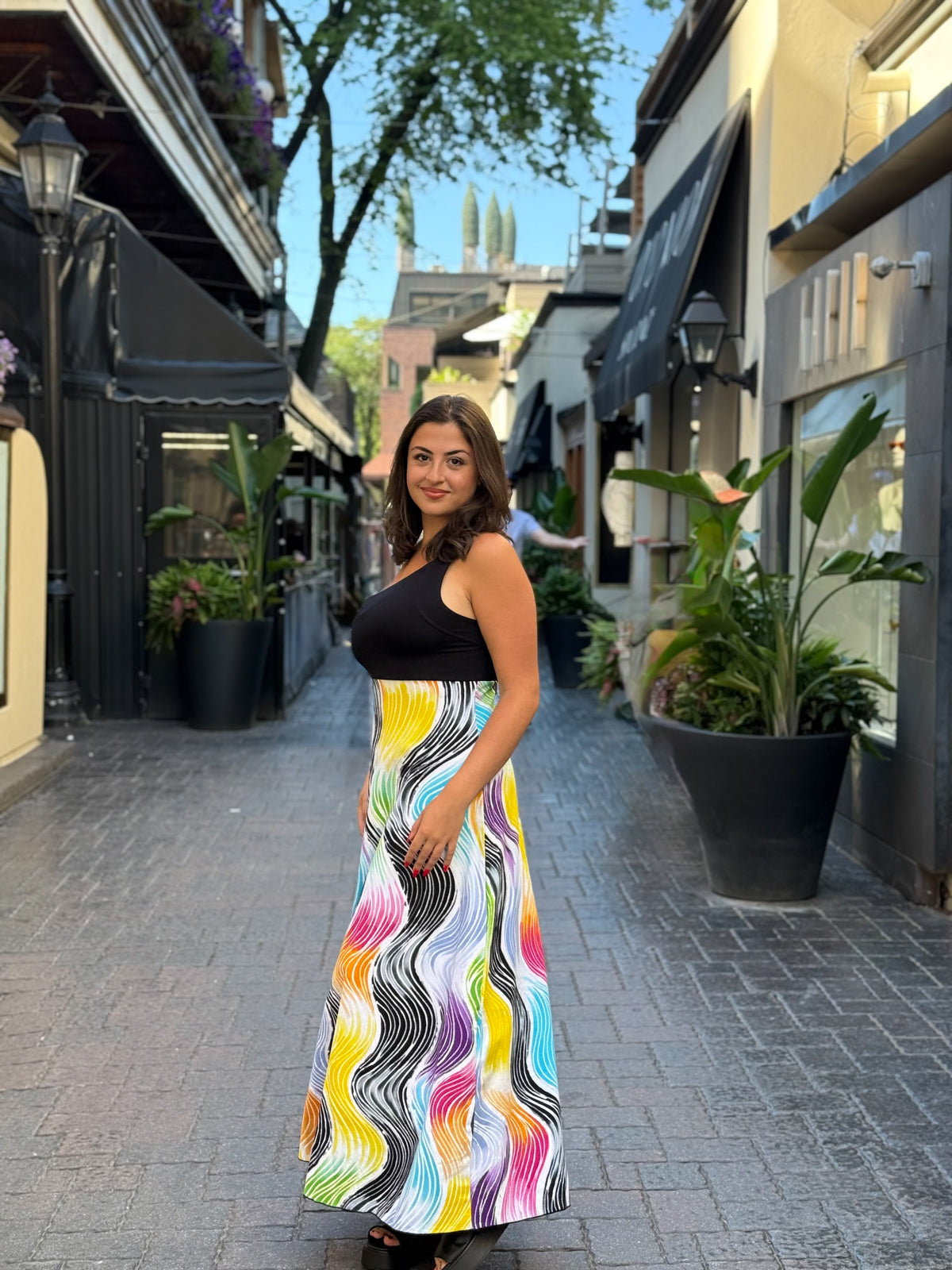 Fate Dress Electric Multi