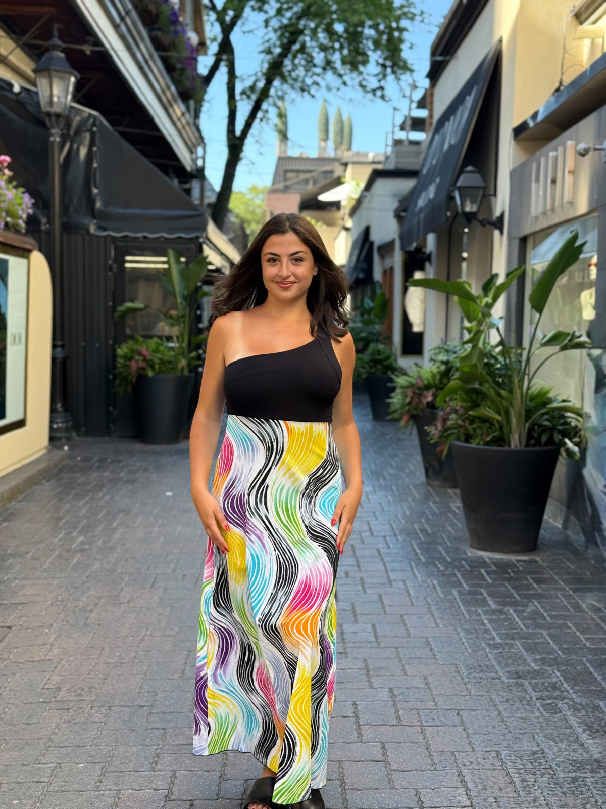 Fate Dress Electric Multi