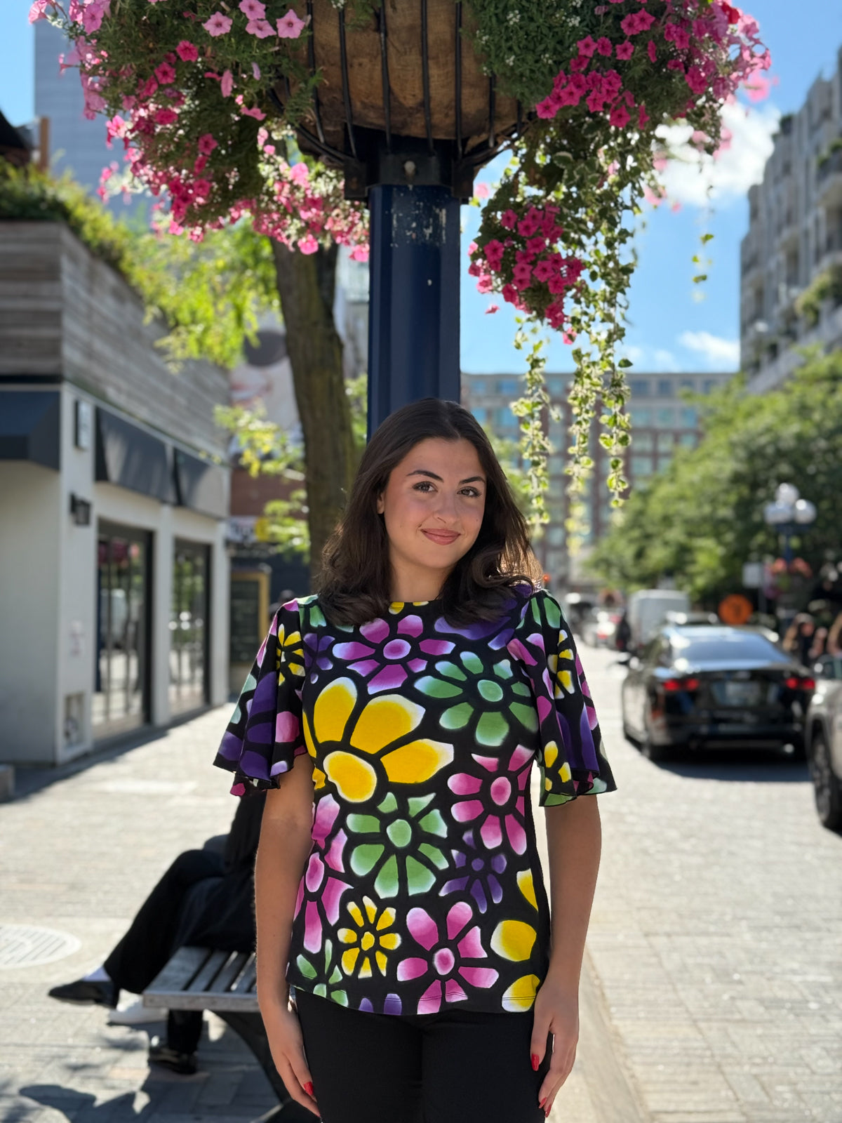 Petal Top Flowers Multi