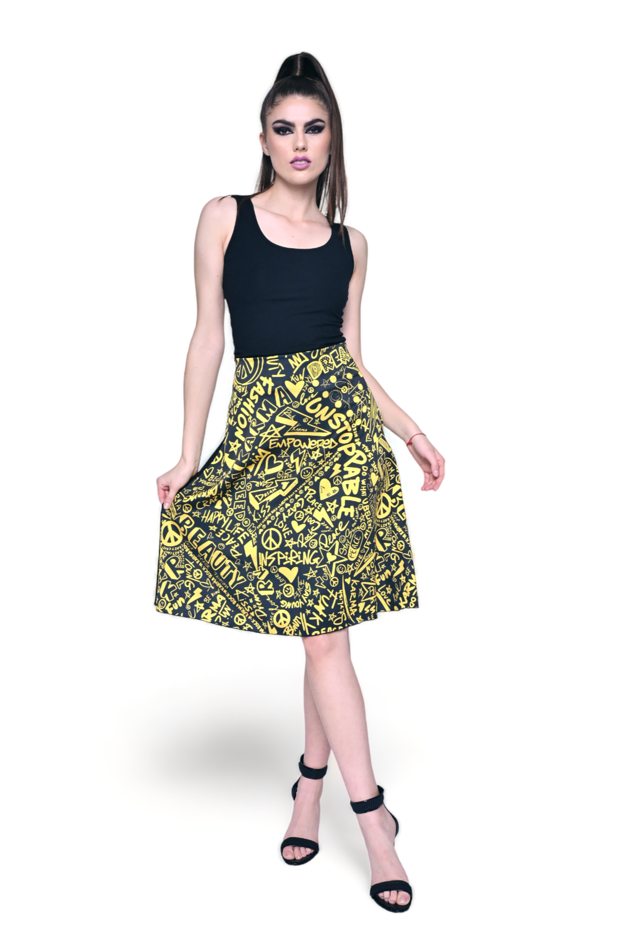 Freedom Skirt Inspiring Karma Yellow