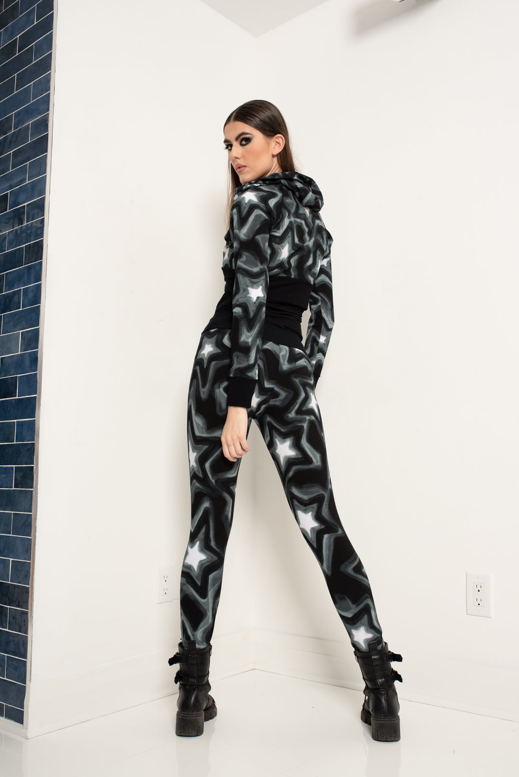 Tights Star Black