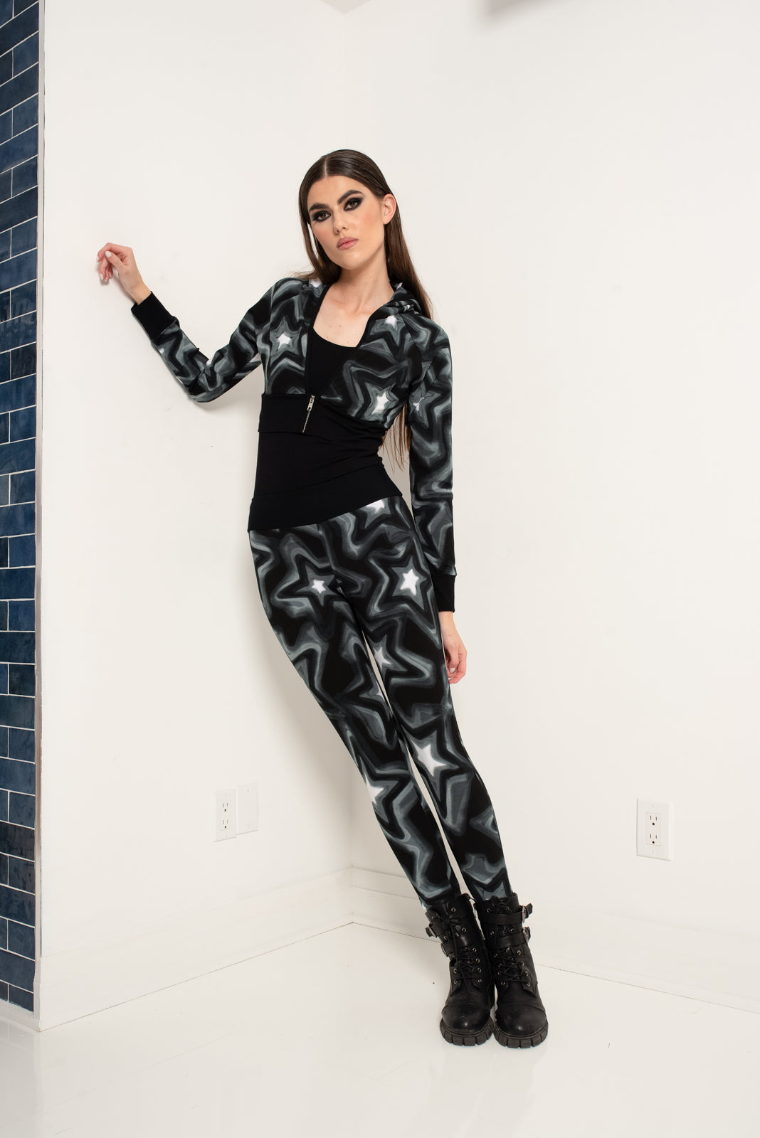 Tights Star Black