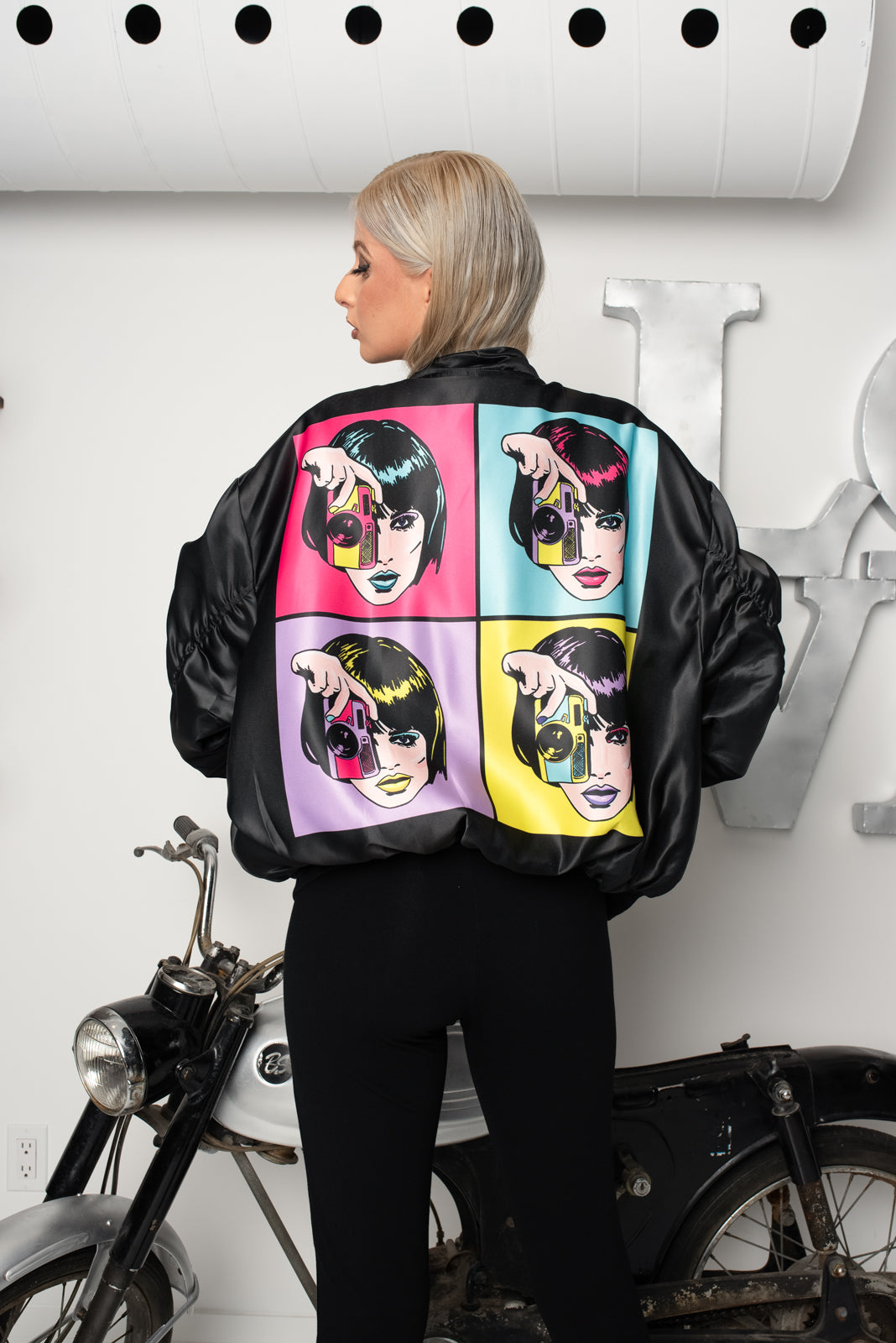 City Bomber Camera Girl Multi