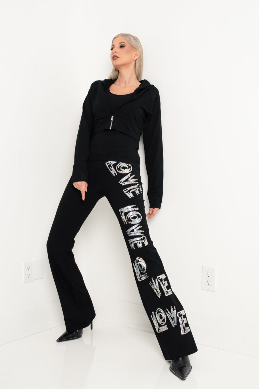 NY Hoodie Black