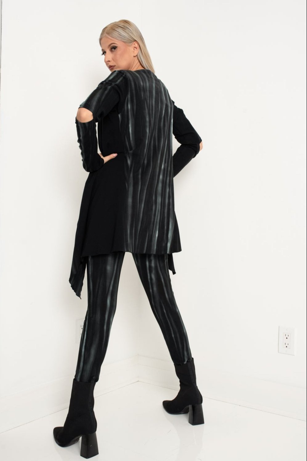 Slit Jacket Night Black