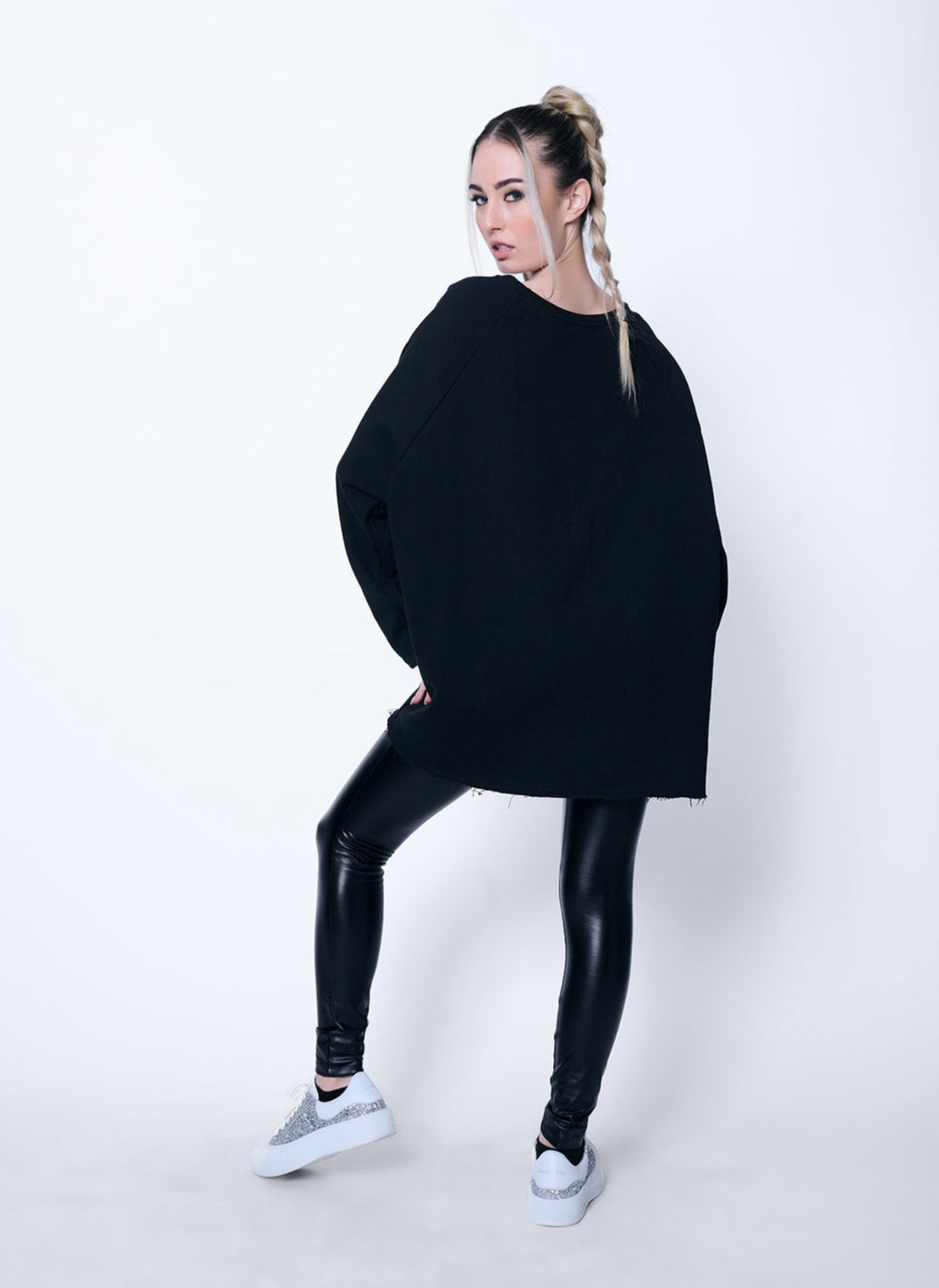 Oversized Sweatshirt Retro Lips