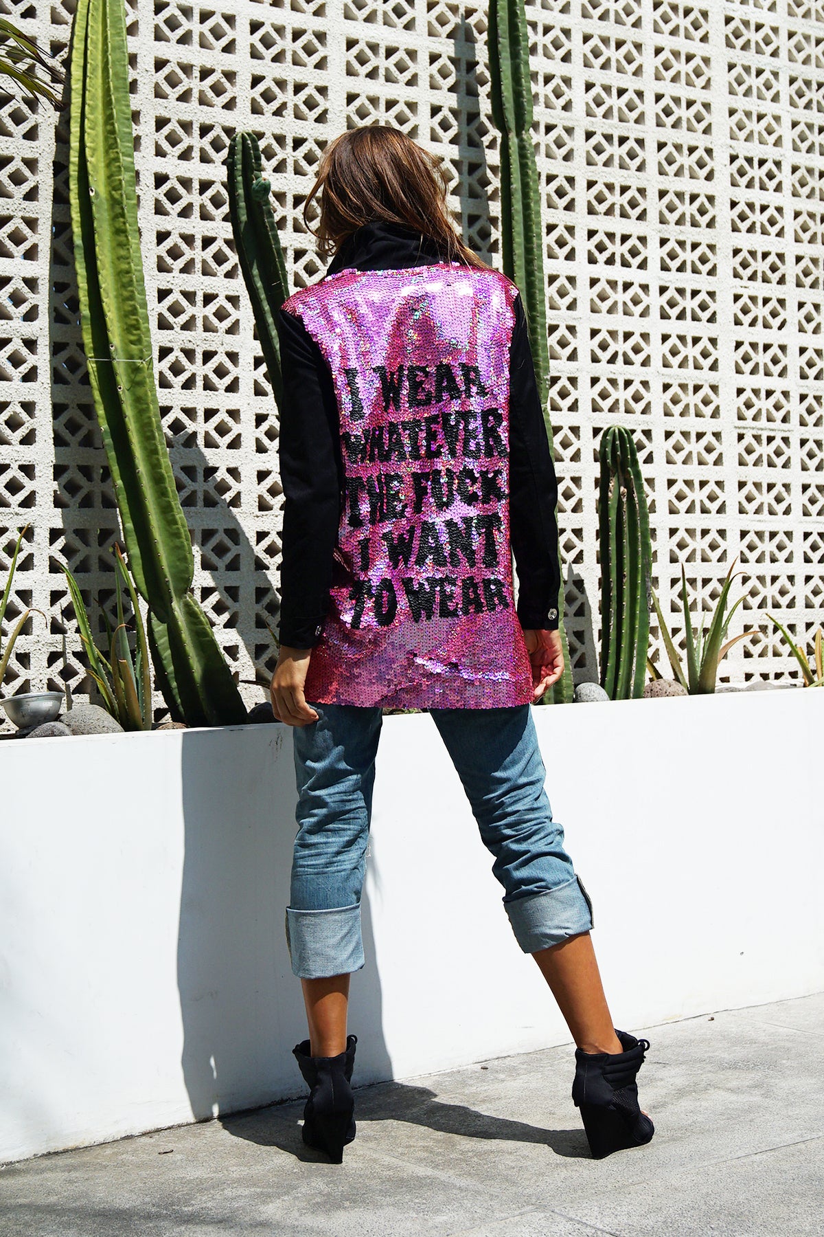 Couture Jacket I Wear Pink